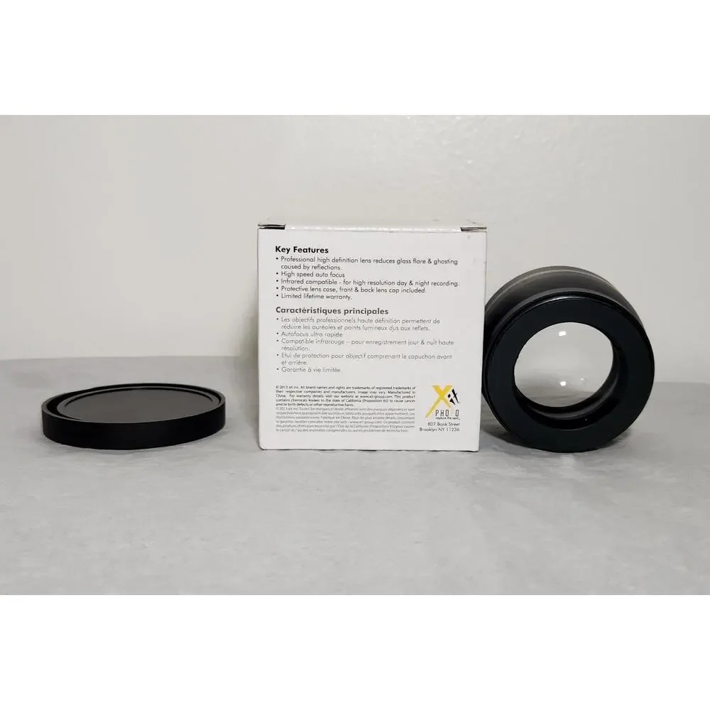 Xit Photo Pro Series 2.2X High Definition AF Telephoto Lens 58MM Open Box